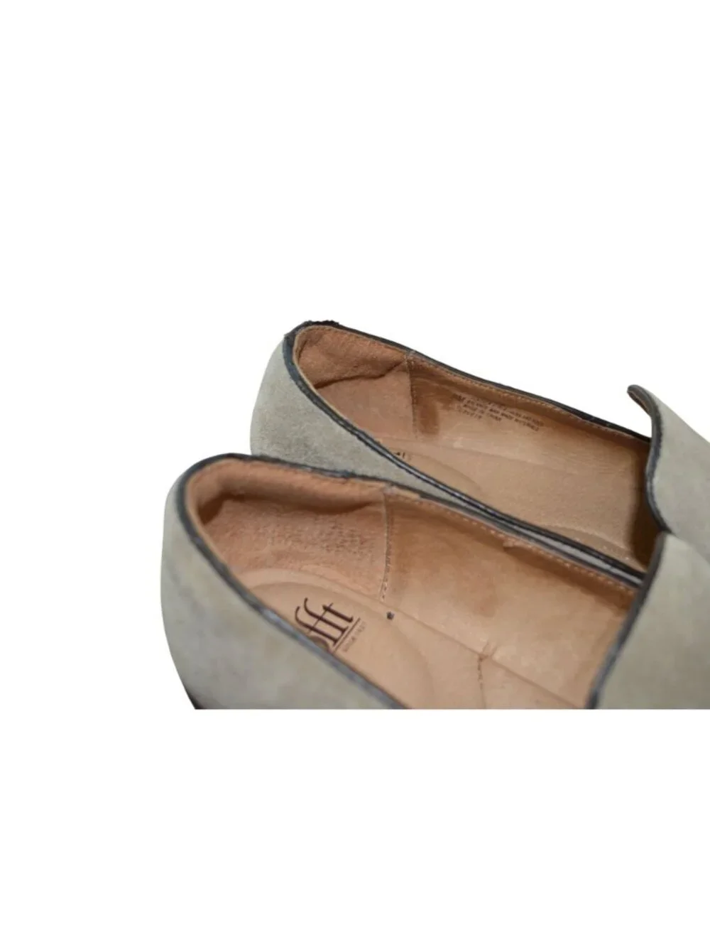 Sofft Severn Suede Slip On Loafers Grey CBU029 Women Size 9M Minimalist Coquette